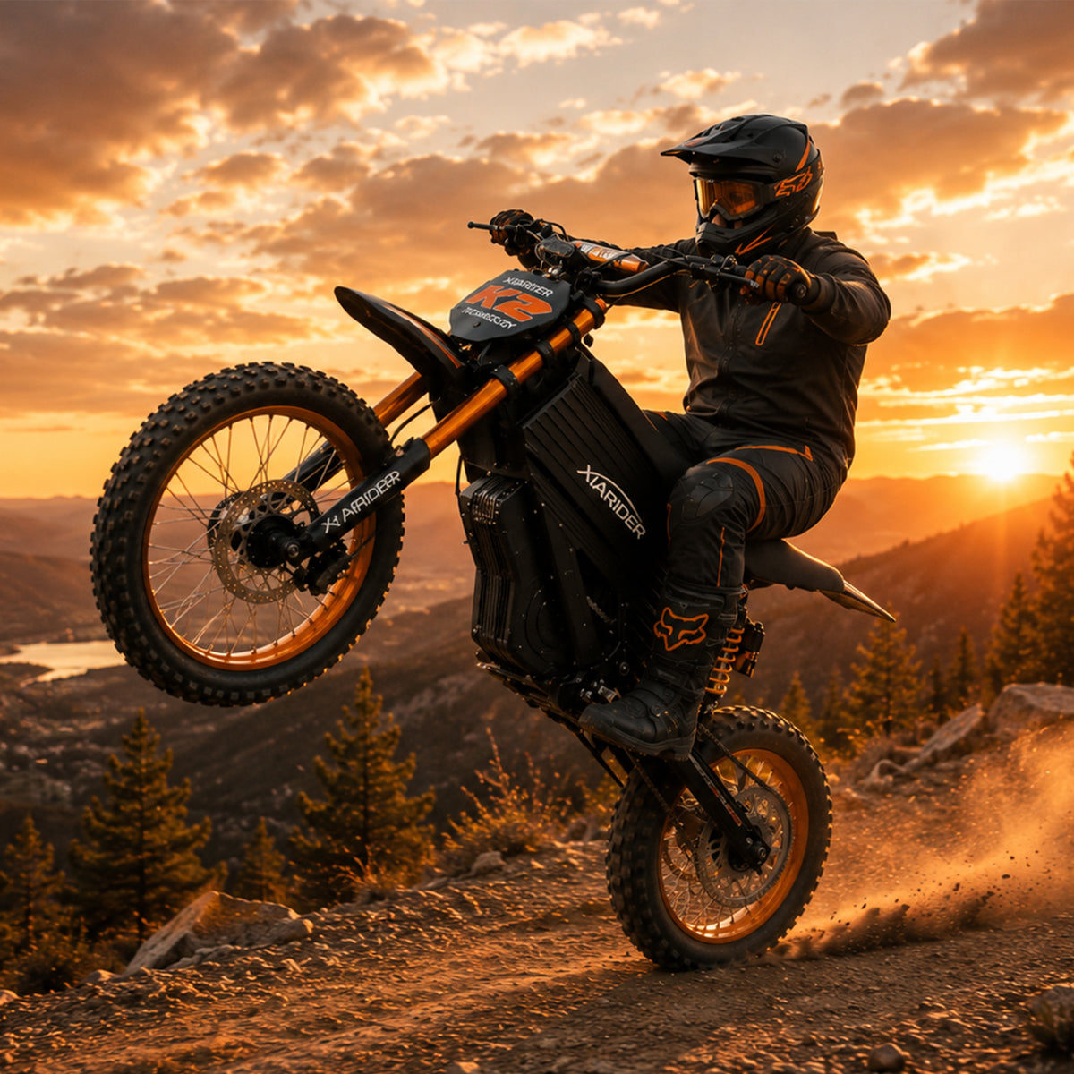 K2 Electric Dirt Bike 45MPH 3000W Off Road Dirt Bike